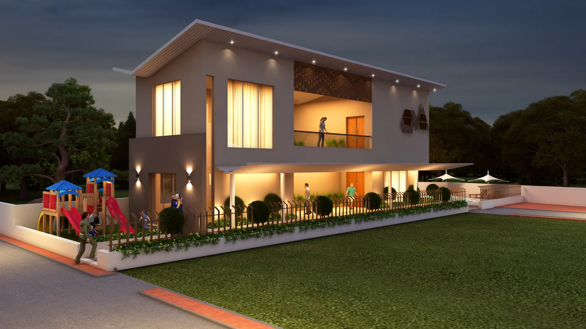 Playground Villa Facade
