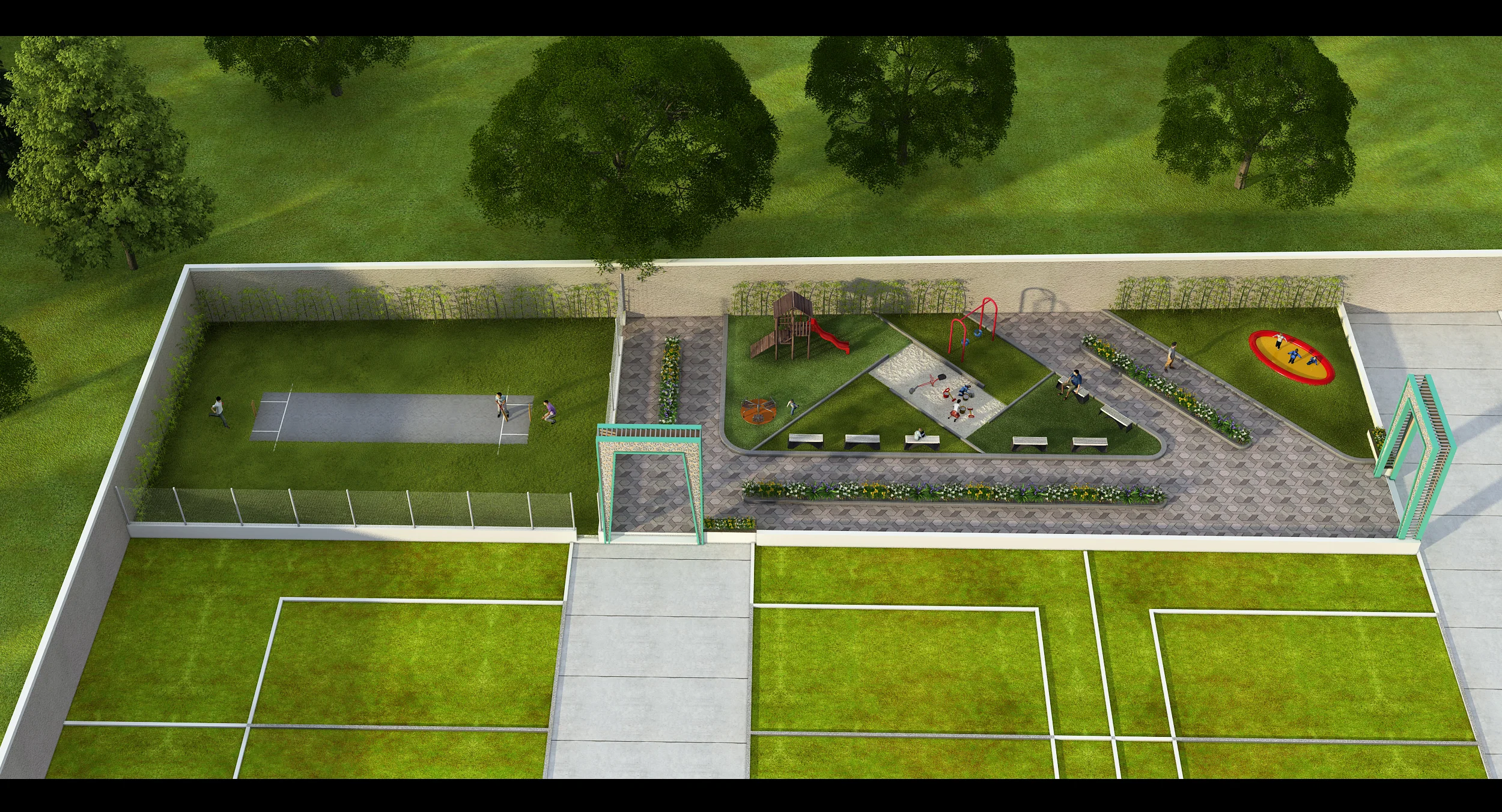 Community Park Layout