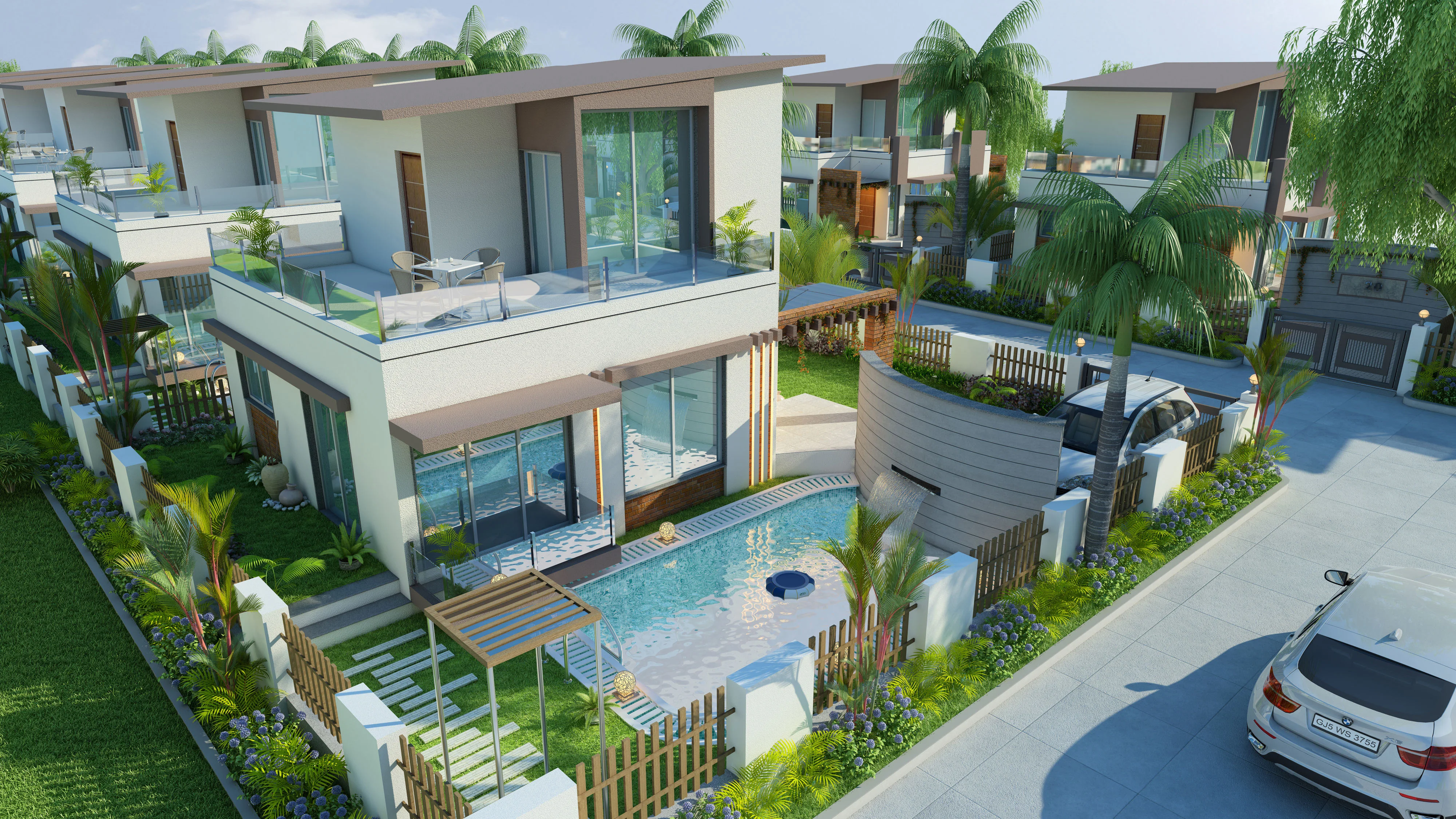 Private Pool Corner Villa