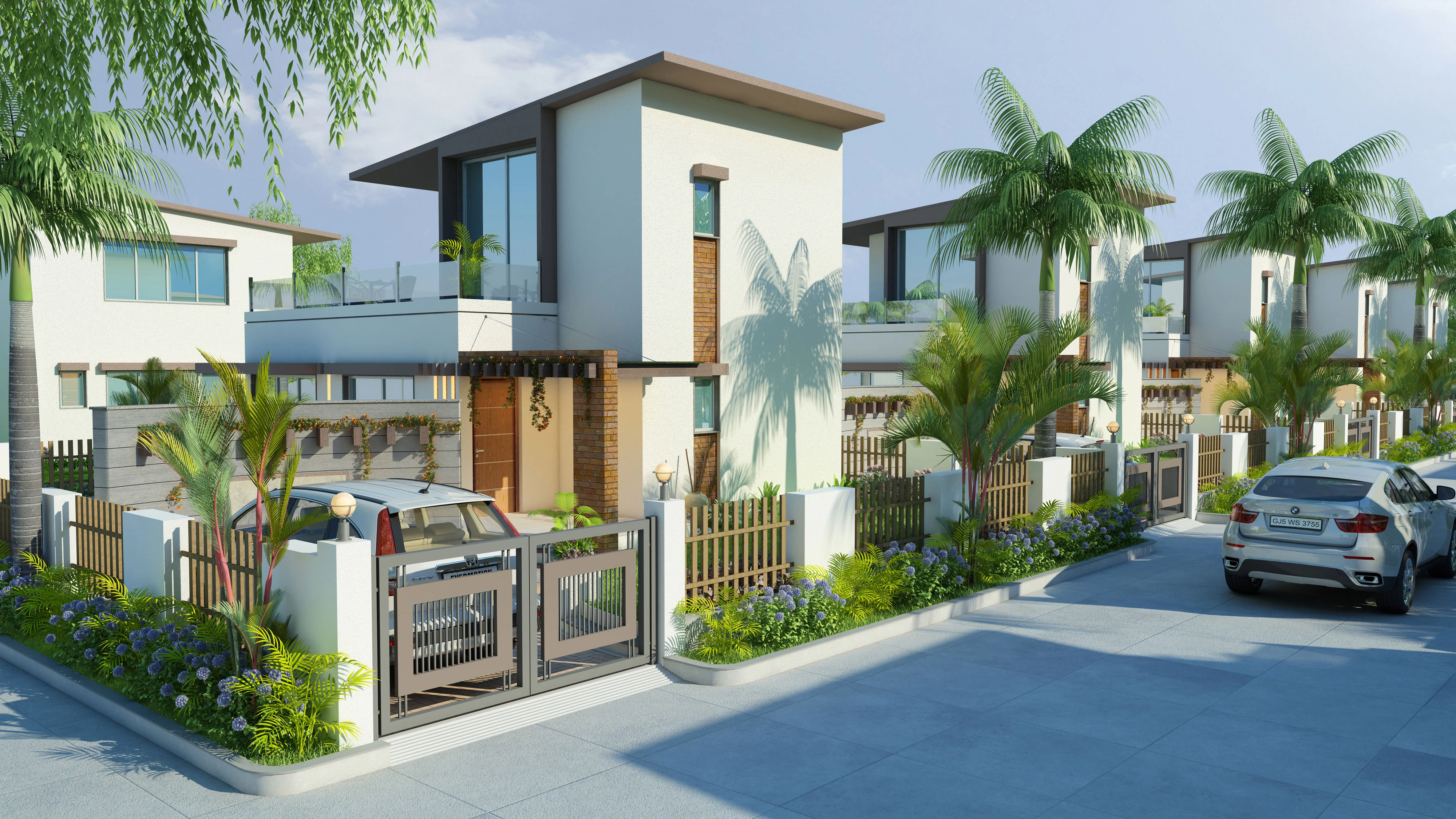 Street Side Villa