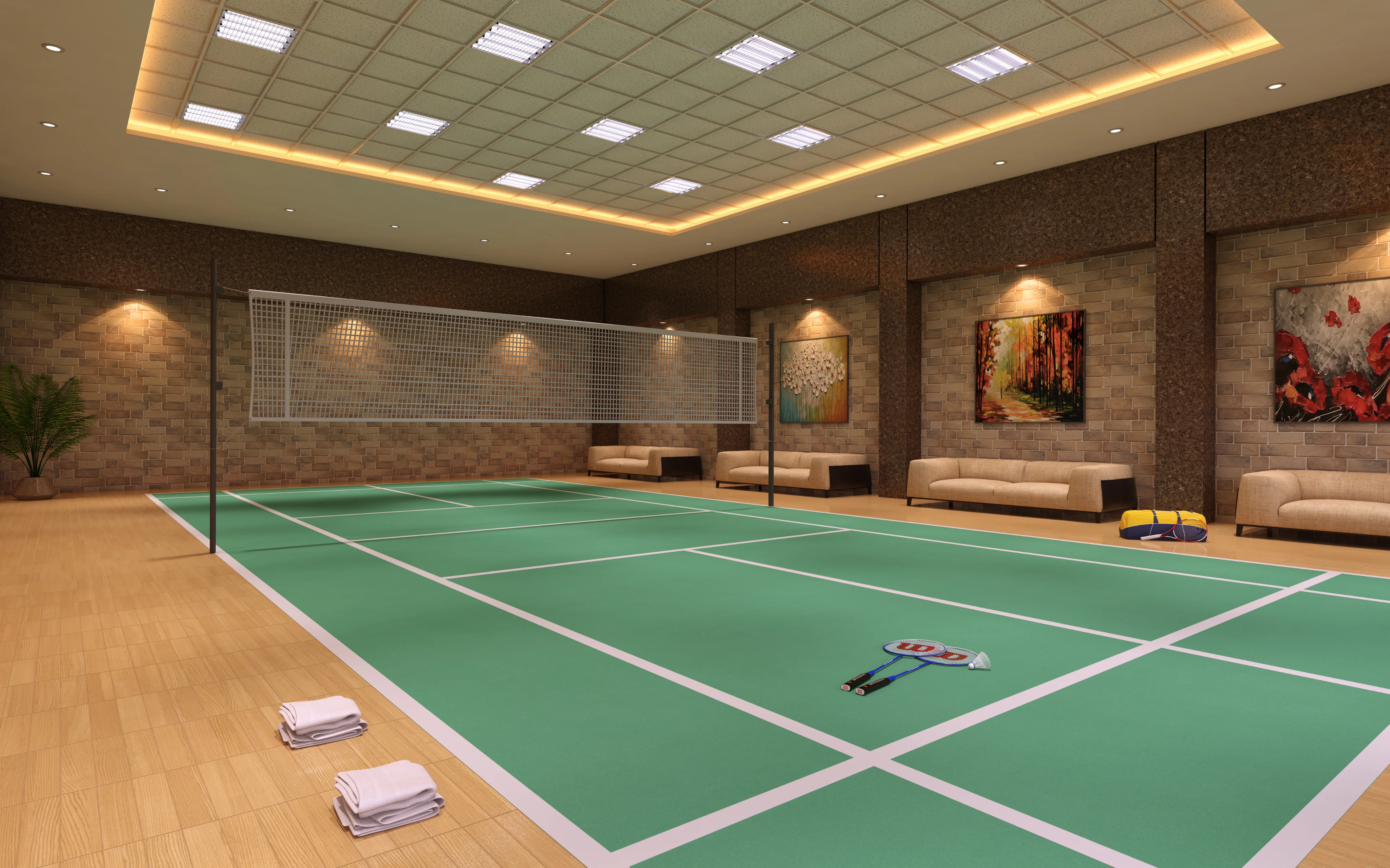 Badminton Court