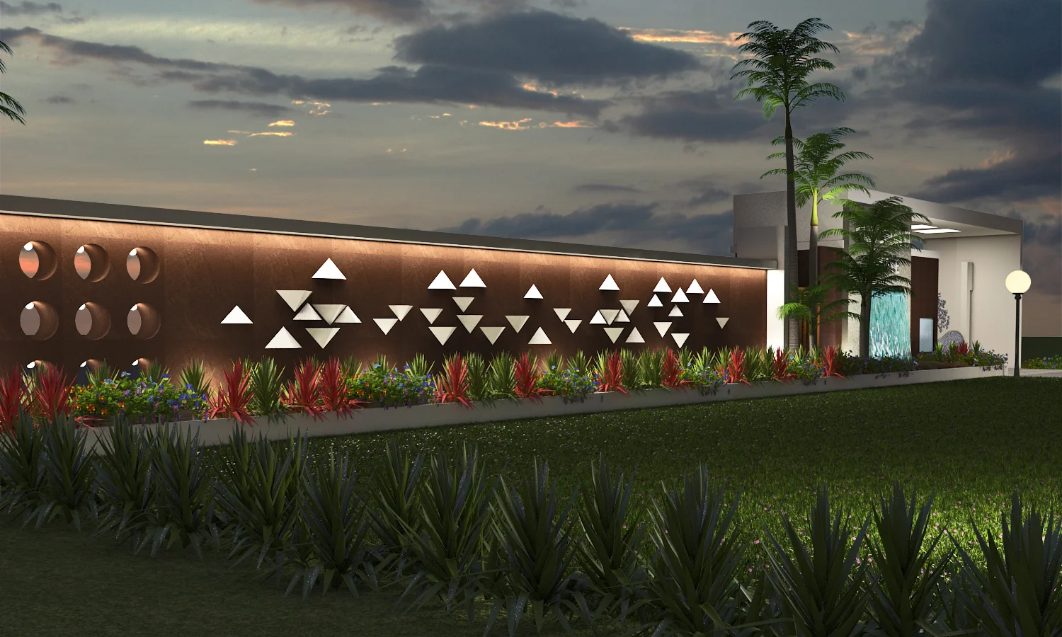 Compound Wall Lighting