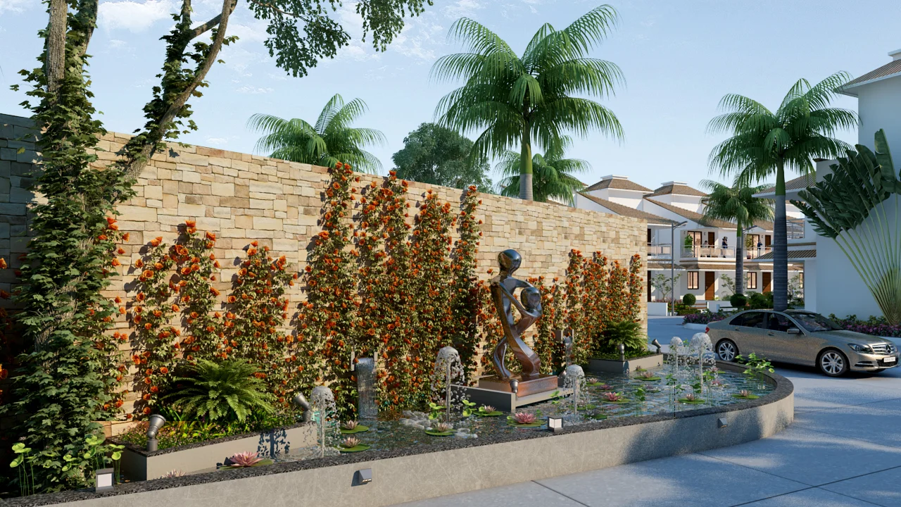 Entrance Water Feature