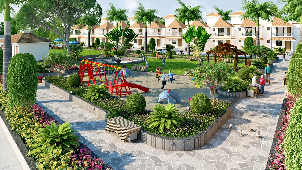 Kids Play Area Garden