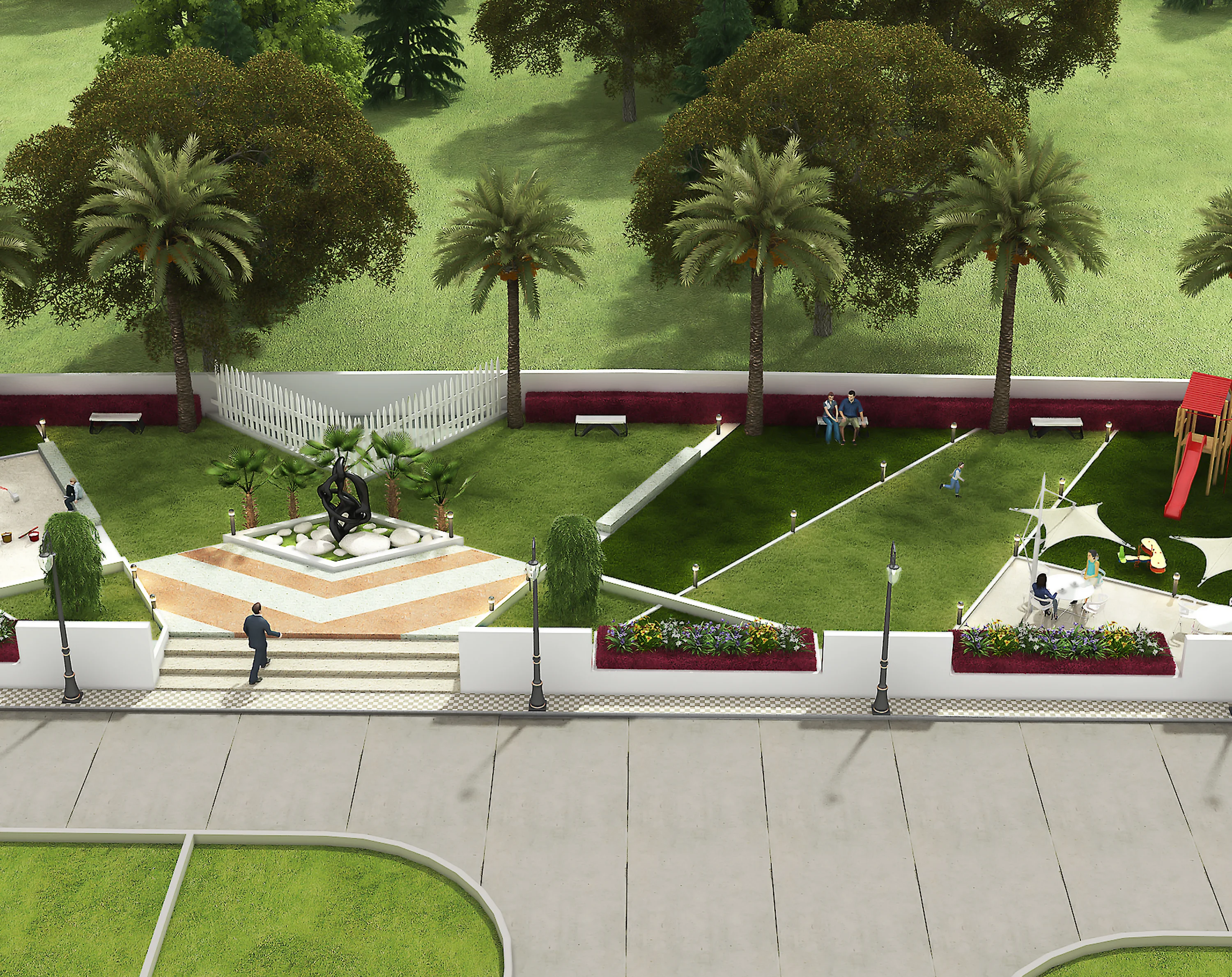 Central Landscape Garden