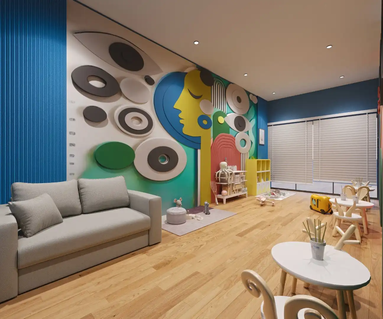 Vraj Twin Tower Interior