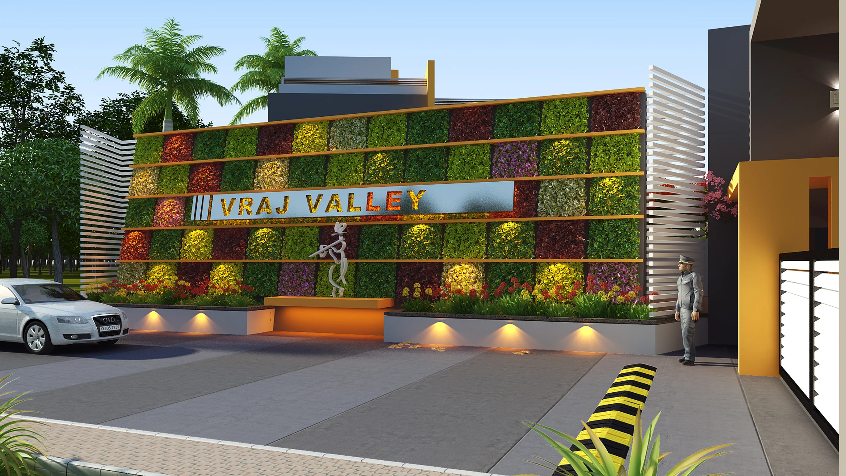 Gate Front Elevation