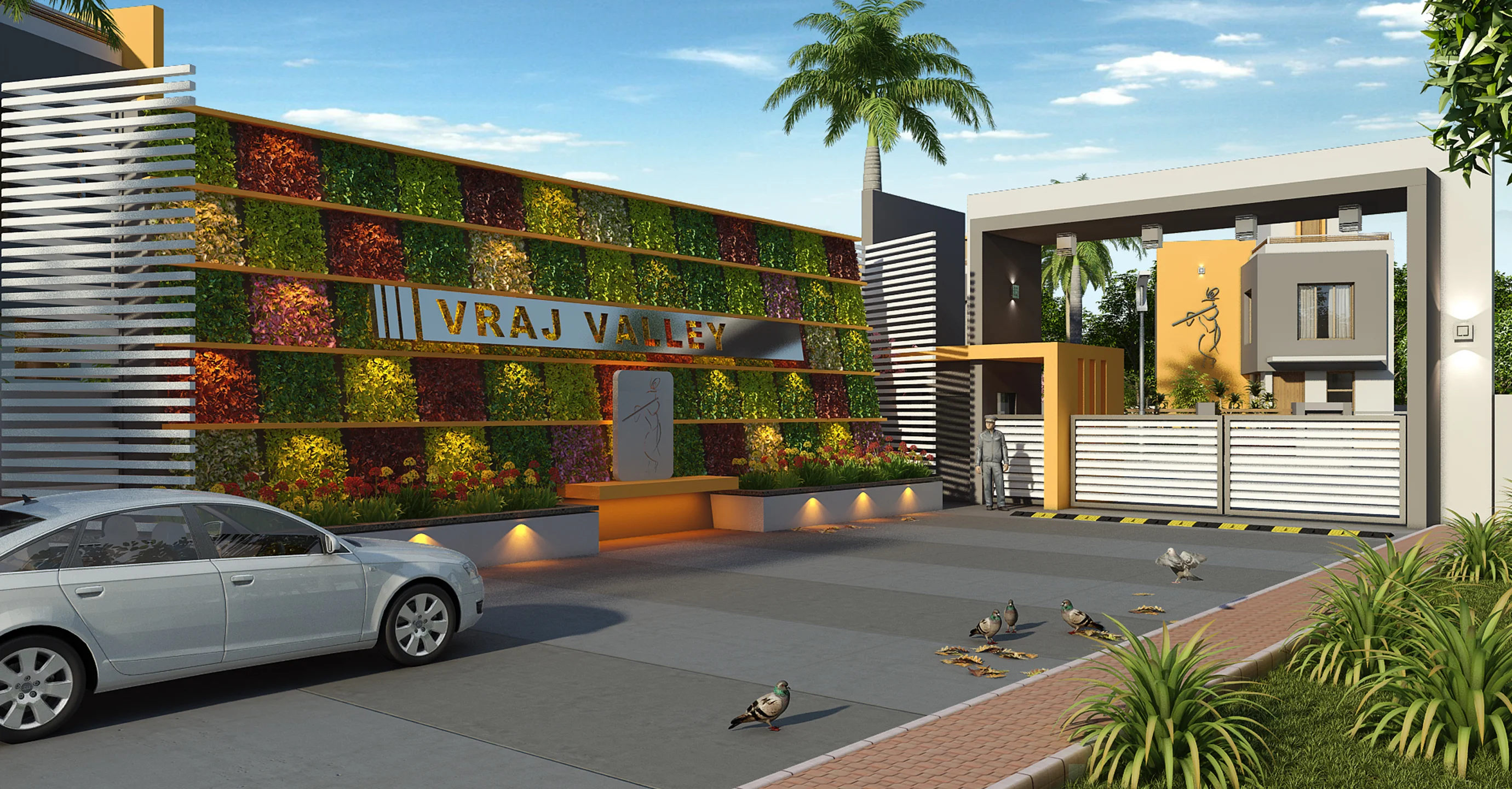 Grand Entrance Gate View